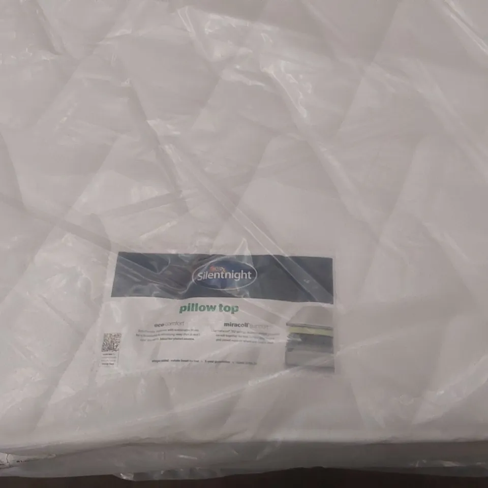 QUALITY BAGGED SILENTNIGHT PILLOW TOP 5' KING SIZE MATTRESS