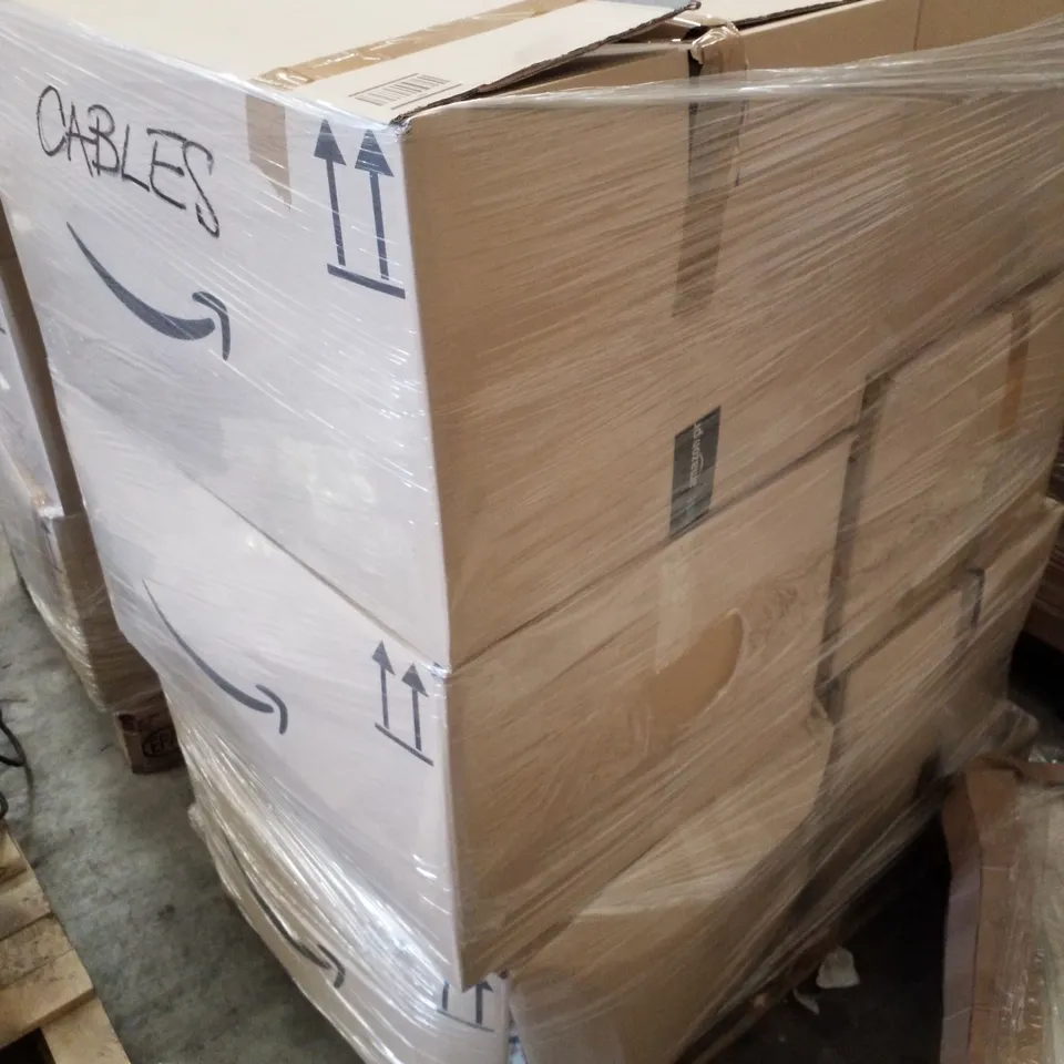 PALLET OF 6 BOXES CONTAINING ASSORTED CABLES