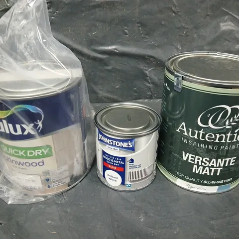 APPROXIMATELY 10 ASSORTED PAINTS IN VARIOUS COLOURS 