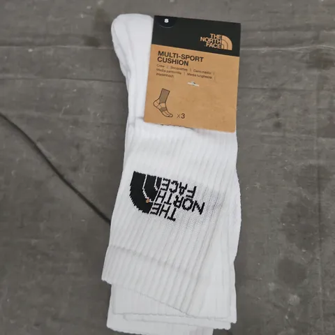 THE NORTH FACE CREW SOCKS - X3