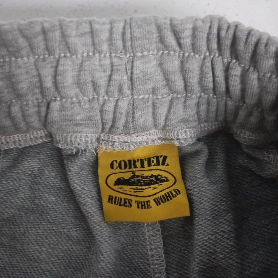 CORTEIZ GREY SHORTS, MEN'S, SIZE M