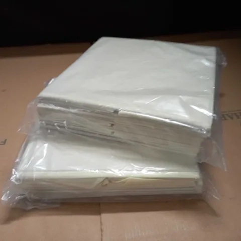 LOT OF 2 3-PACKS OF FABRIC STORAGE CUBES