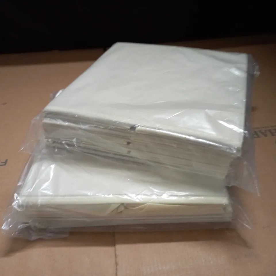LOT OF 2 3-PACKS OF FABRIC STORAGE CUBES