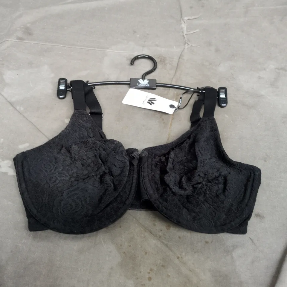WACOAL HALO LACE BRA – BLACK - UK 32F