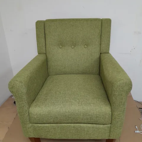 ARMCHAIR IN GREEN APPROX 67X78X61CM
