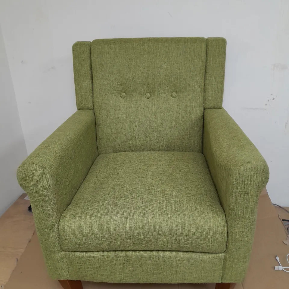 ARMCHAIR IN GREEN APPROX 67X78X61CM