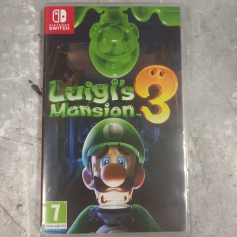 NINTENDO SWITCH LUIGI'S MANSION 3