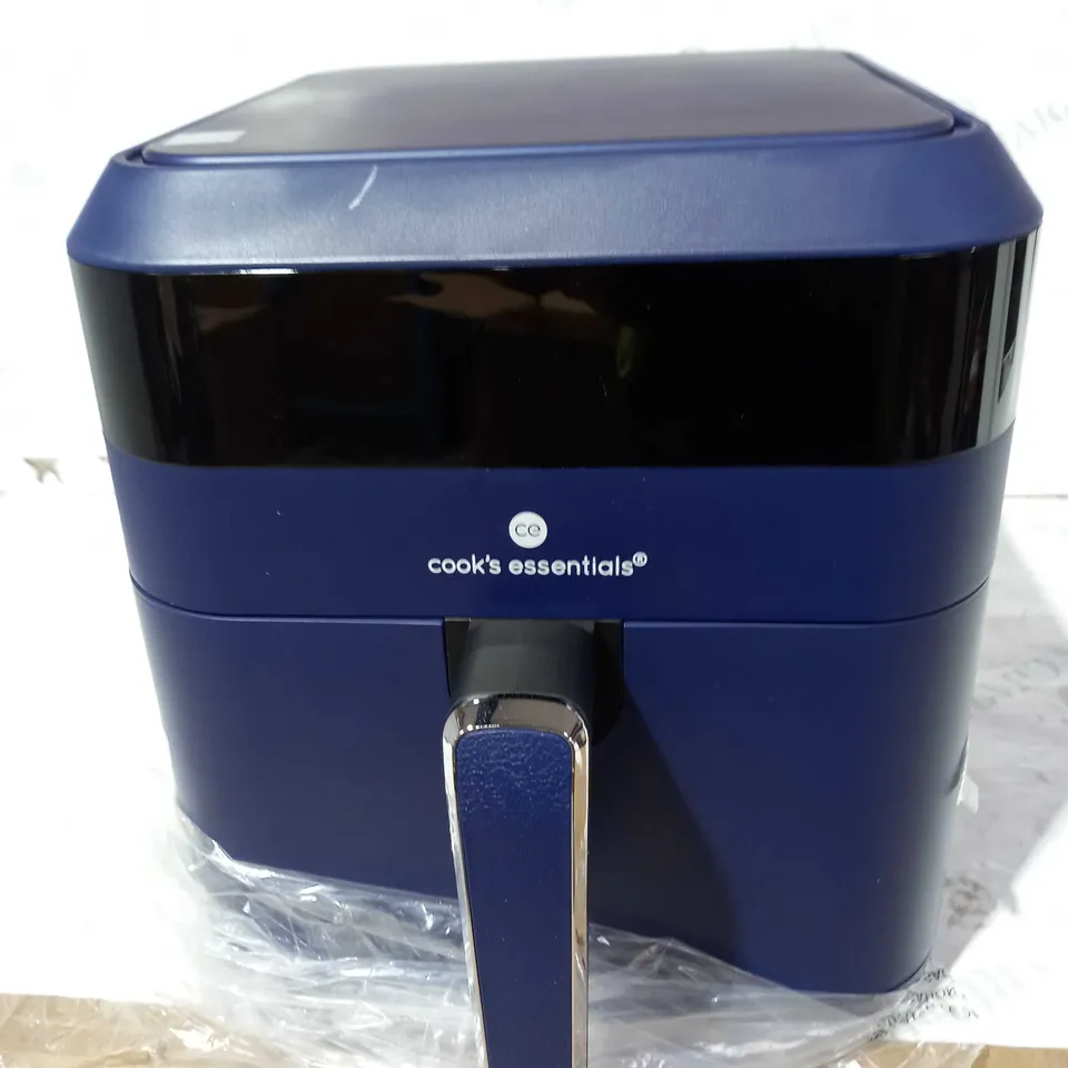 BOXED COOK'S ESSENTIALS 5.8L AIR FRYER NAVY