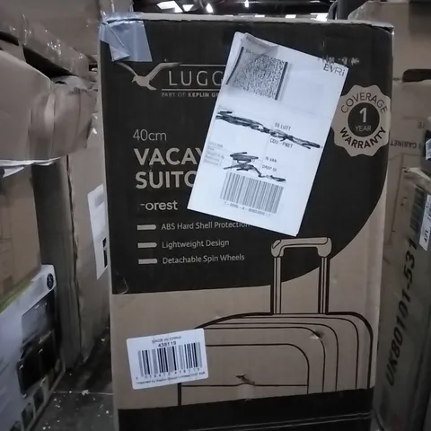 BOXED 40CM VACAY SUITCASE FOREST