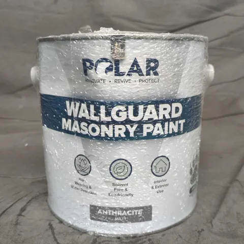 POLAR WALLGUARD MASONRY PAINT – ANTHRACITE - 2.5L