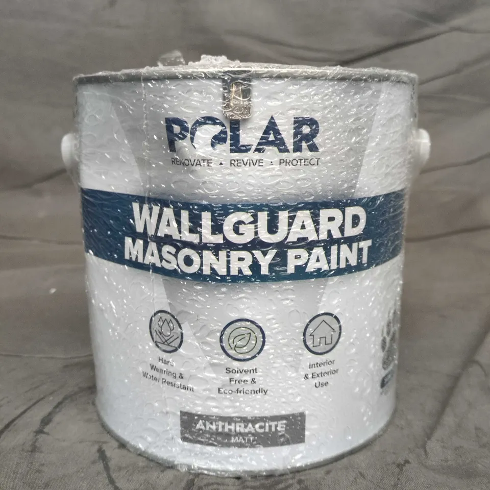 POLAR WALLGUARD MASONRY PAINT – ANTHRACITE - 2.5L
