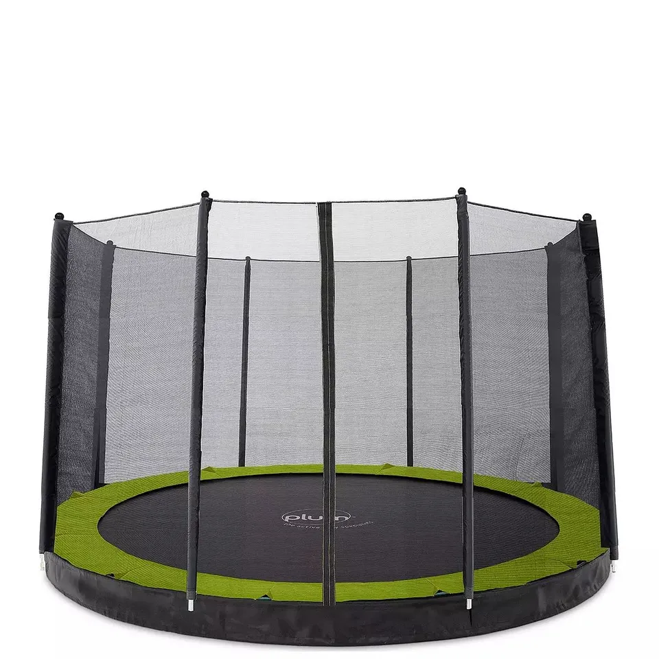BOXED PLUM 12FT IN-GROUND TRAMPOLINE WITH ENCLOSURE (4 BOXES) RRP £729.99