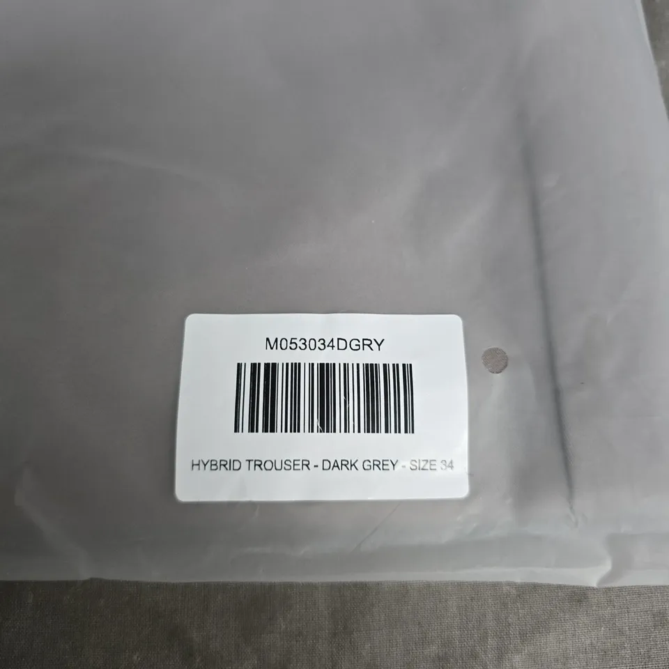 LEGEND HYBRID TROUSER – DARK GREY – SIZE 34