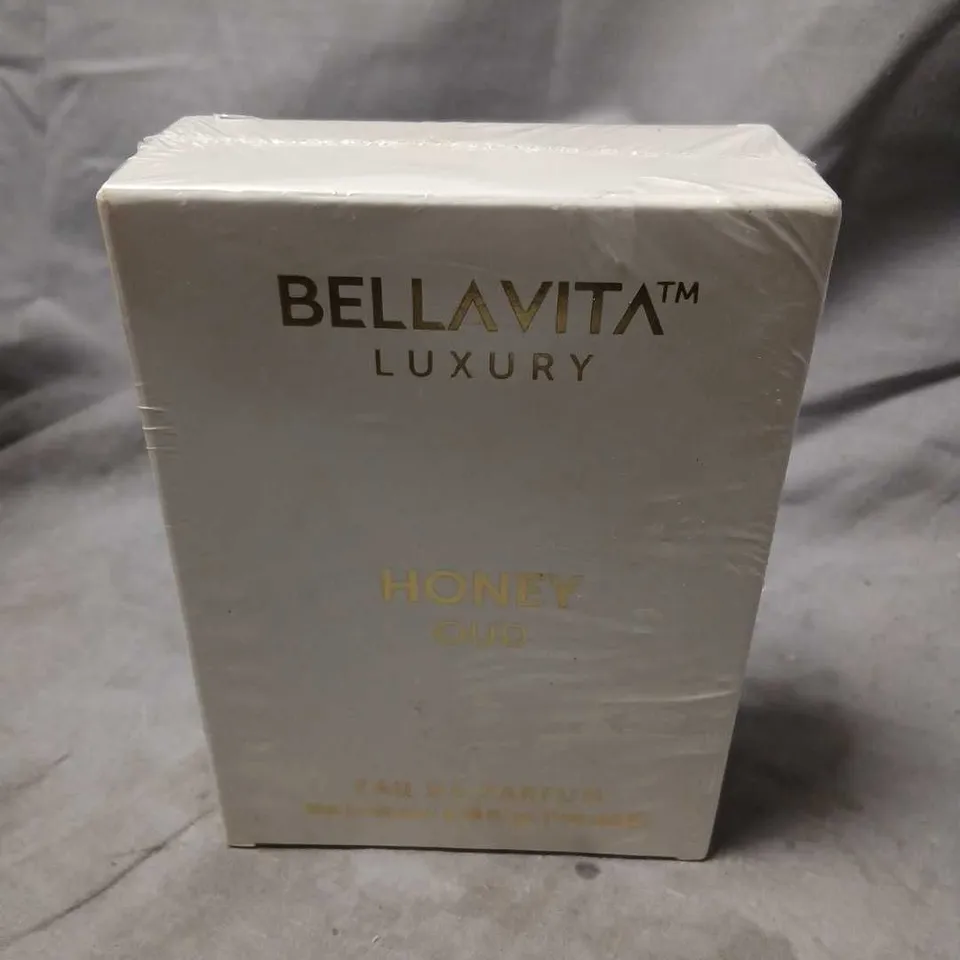 BOXED AND SEALED BELLAVITA LUXURY HONEY OUD EAU DE PARFUM 100ML