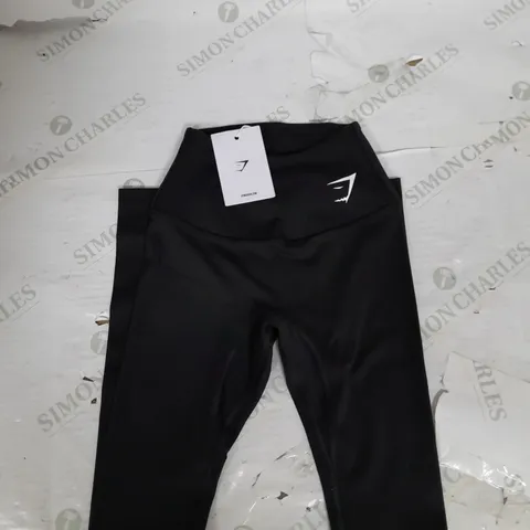 GYMSHARK TRAINING LEGGINGS IN BLACK SIZE XXS