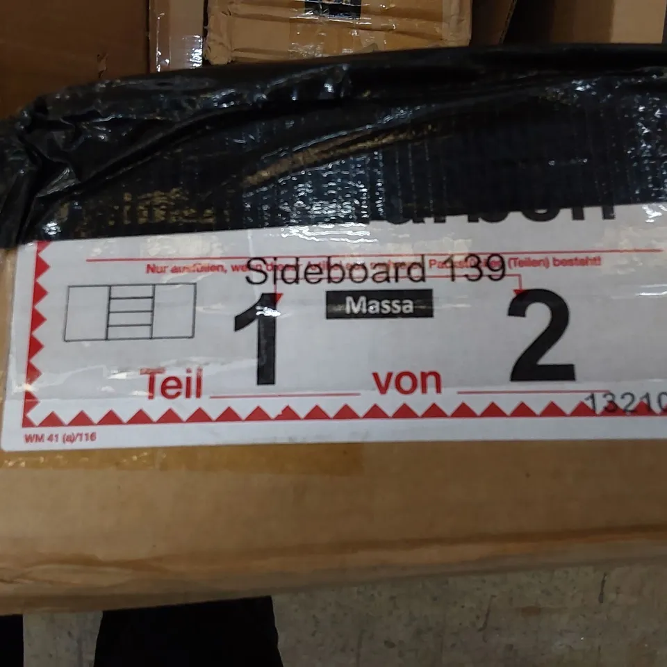 BOXED MASSA SIDEBOARD UNIT (2 BOXES)