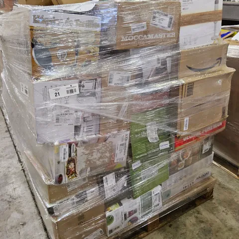 PALLET OF APPROXIMATELY 59 UNPROCESSED RAW RETURN HOUSEHOLD AND ELECTRICAL GOODS TO INCLUDE;