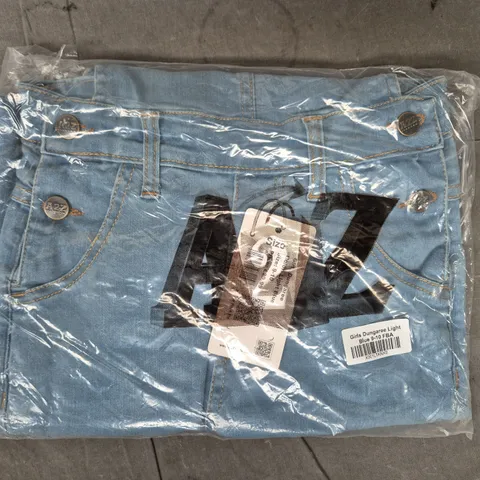 A2Z 4 KIDS GIRLS DUNGAREE IN LIGHT BLUE SIZE 9-10