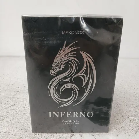 BOXED AND SEALED MYKONOS INFERNO EXTRAIT DE PARFUM 100ML