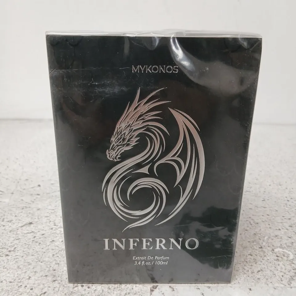 BOXED AND SEALED MYKONOS INFERNO EXTRAIT DE PARFUM 100ML