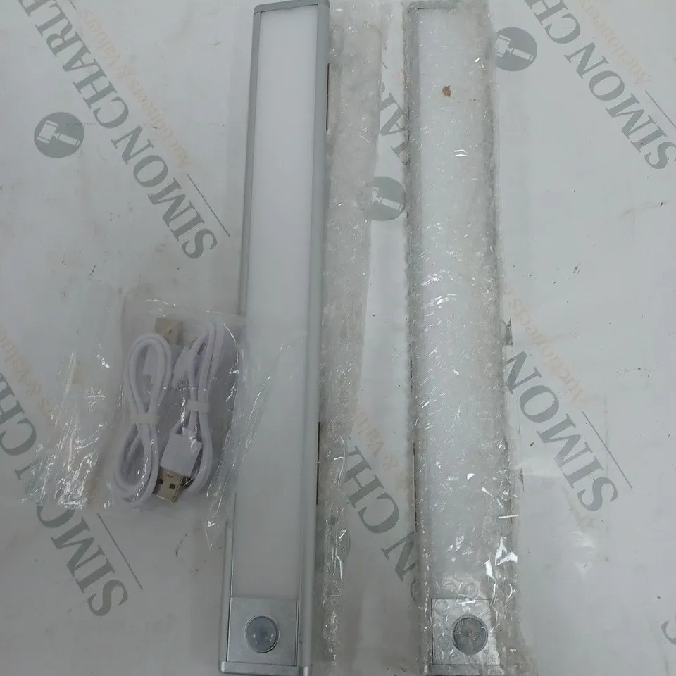 SET OF 2 SFIXX USB RECHARGEABLE MOTION SENSOR LIGHT