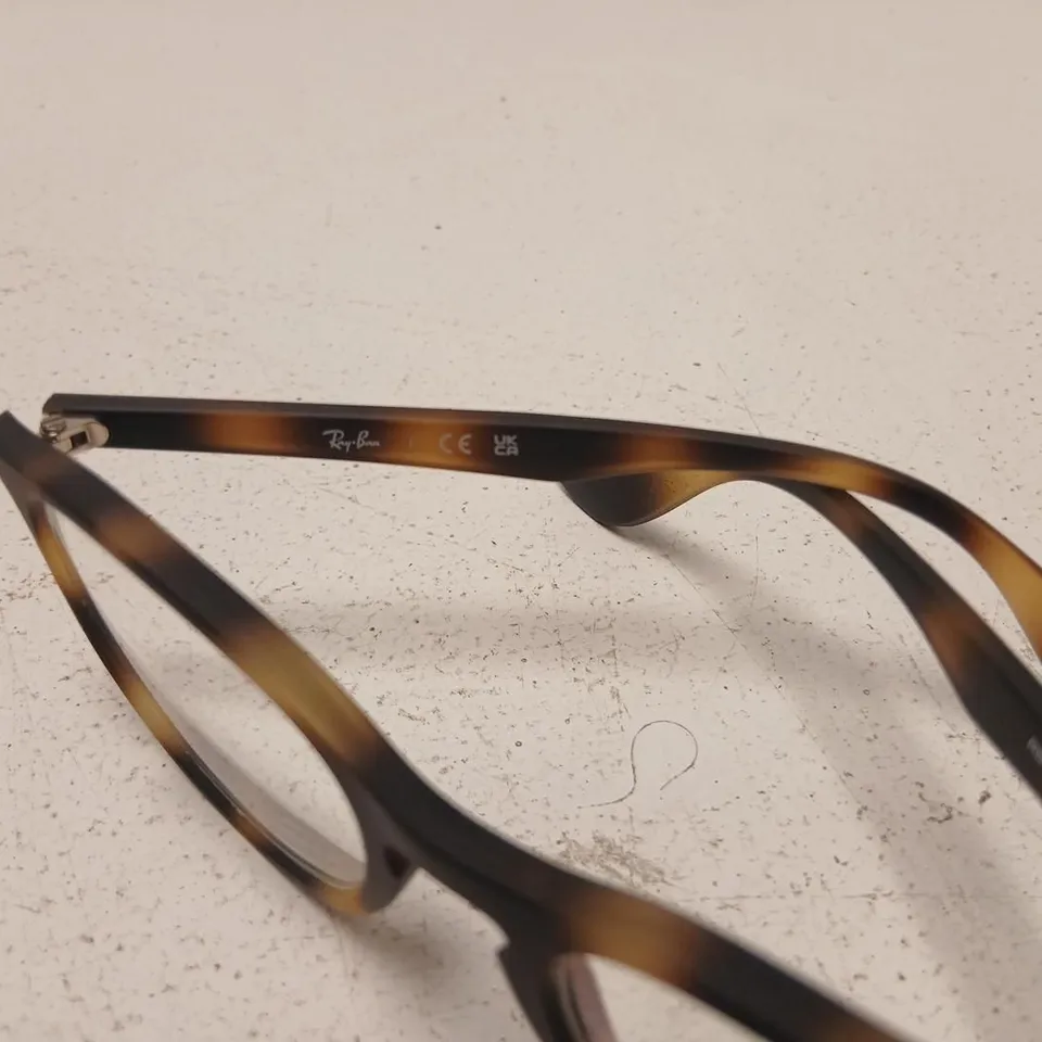RAY-BAN RB7046 EYEGLASSES – TORTOISESHELL, WITH HARD CASE
