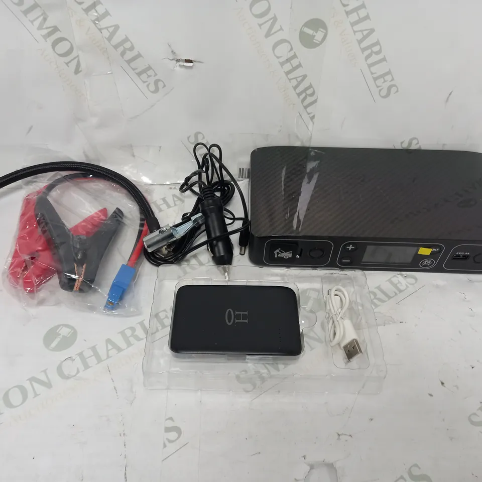 BOXED HALO BOLT AIR CAR JUMP STARTER/AIR PUMP/5K MAH PORTABLE CHARGER