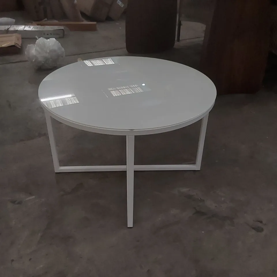 DESIGNER GLASS COFFEE TABLE