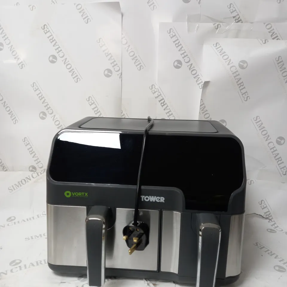 BOXED TOWER VORTEX T17099 ECO DUO DIGITAL AIRFRYER