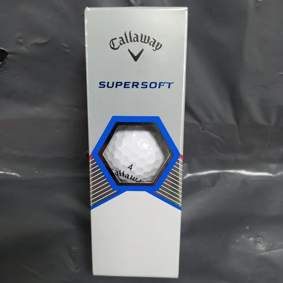 BOXED CALLAWAY SUPERSOFT GOLF BALLS