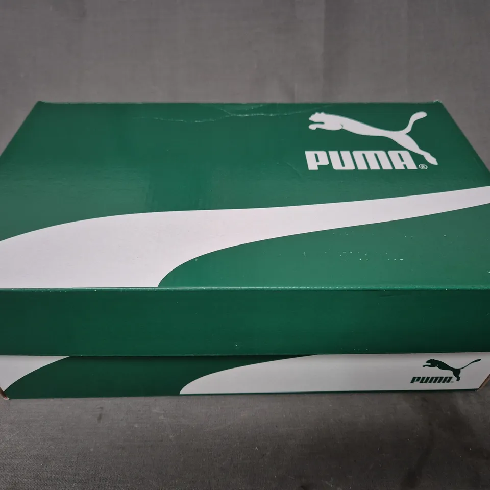 BOXED PAIR OF PUMA CALI SPORT TONAL WOMEN'S SHOES IN MARSHMALLOW UK SIZE 6