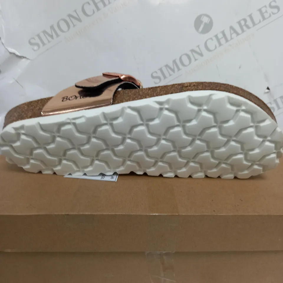 BONOVA IBIZA SANDAL ROSE GOLD - SIZE 3