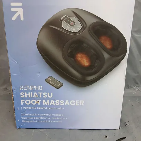 BOXED RENPHO SHIATSU FOOT MASSAGER