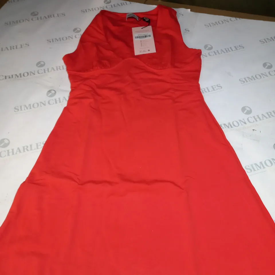 OH POLLY RUCHED BUST A-LINE MINI DRESS SIZE 12 