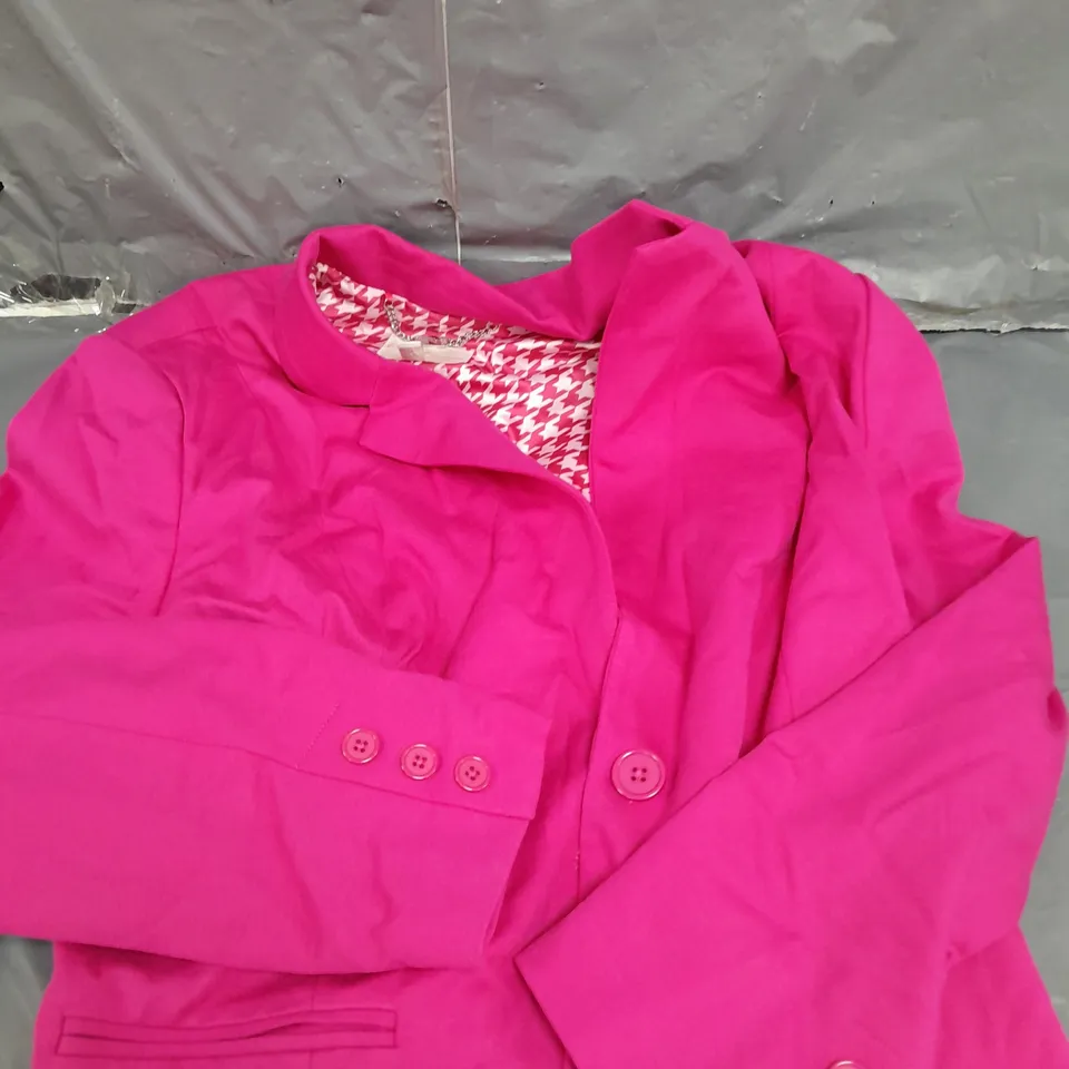 DANNII MINOGUE PETITES PINK BLAZER - 22