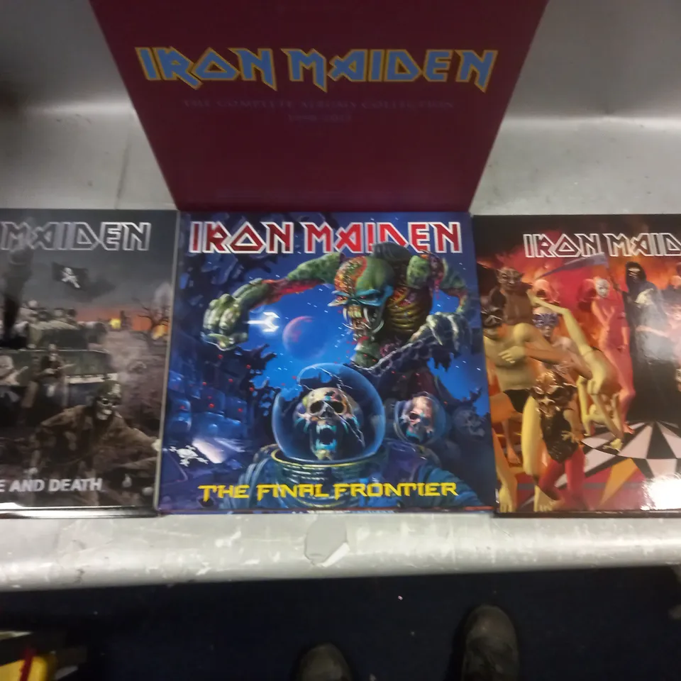 BOXED IRON MAIDEN THE COMPLETE ALBUMS COLLECTION 1990-2015 