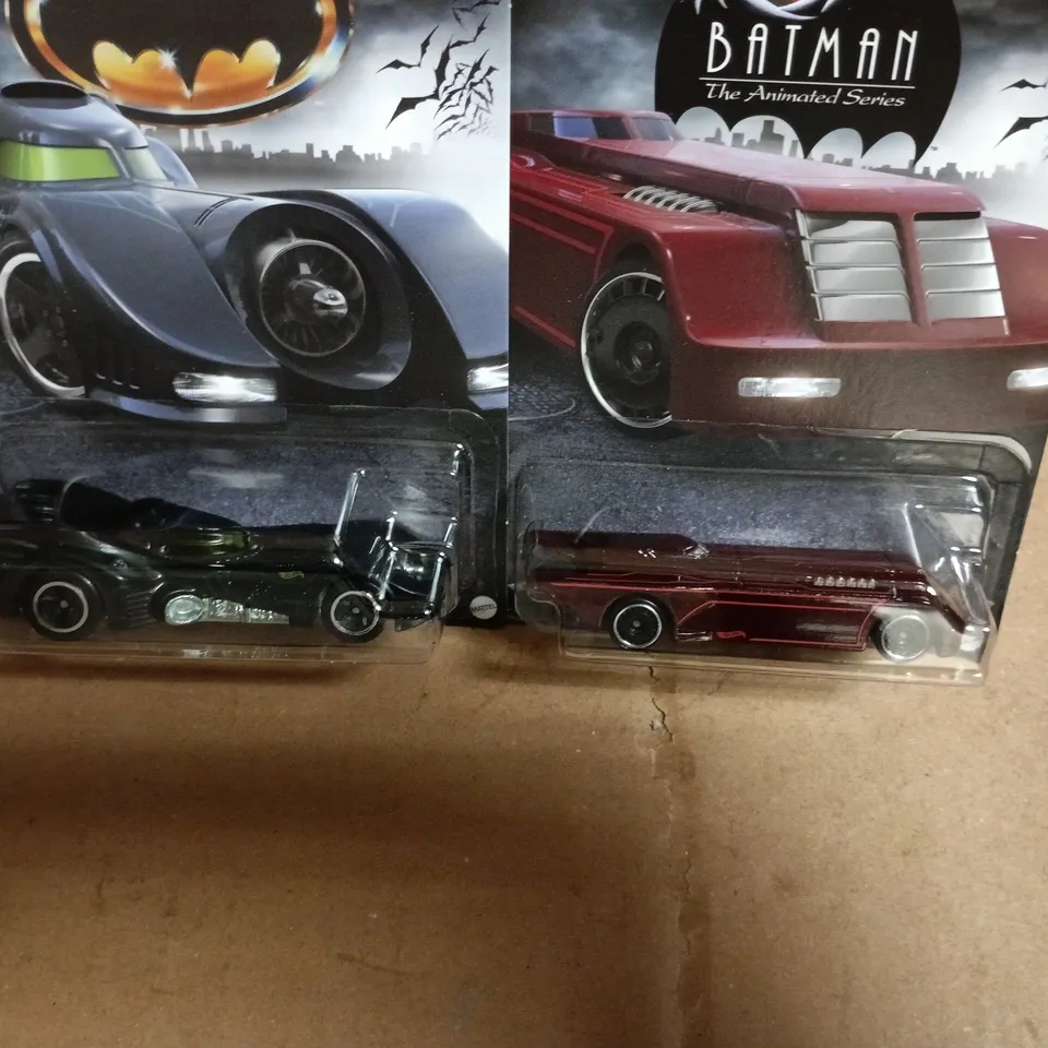 LOT OF 5 HOT WHEELS BATMAN THEMED CARS