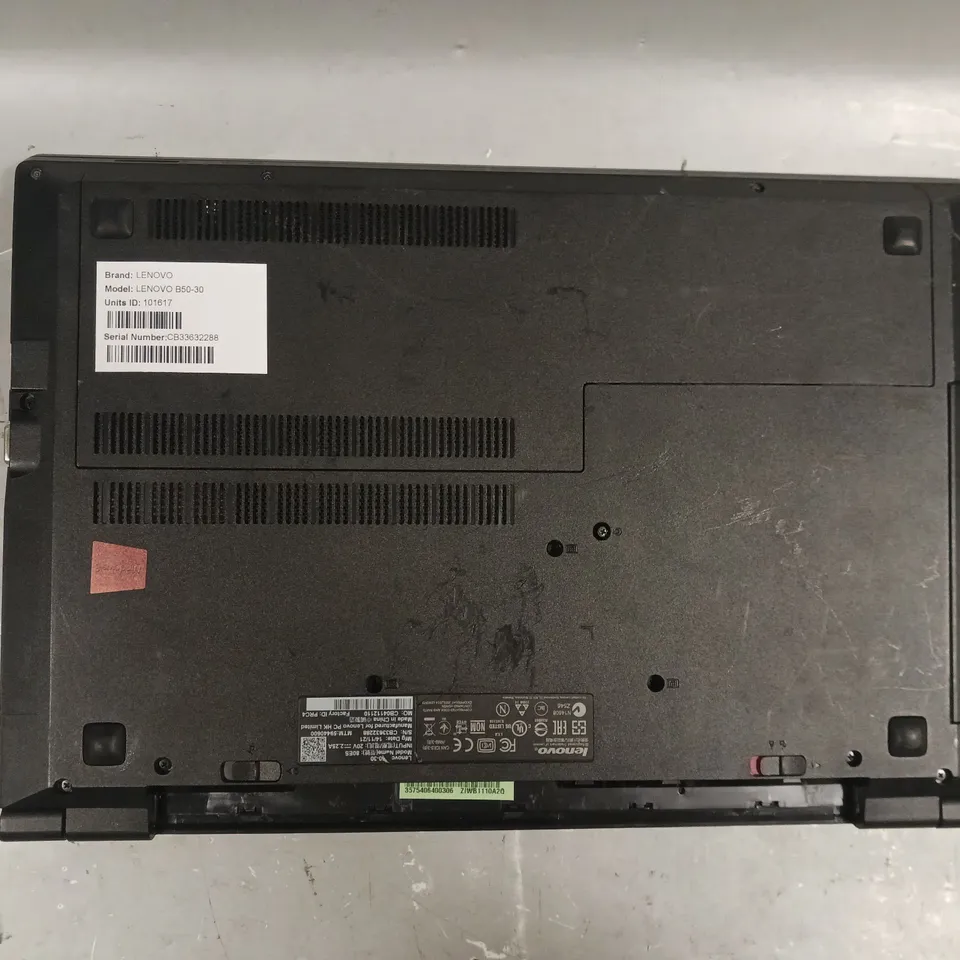 LENOVO B50-30 LAPTOP IN BLACK