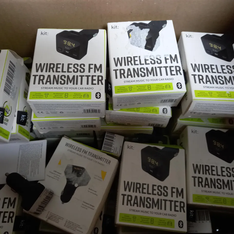 APPROXIMATELY 46 KIT WIRELESS FM TRANSMITTERS