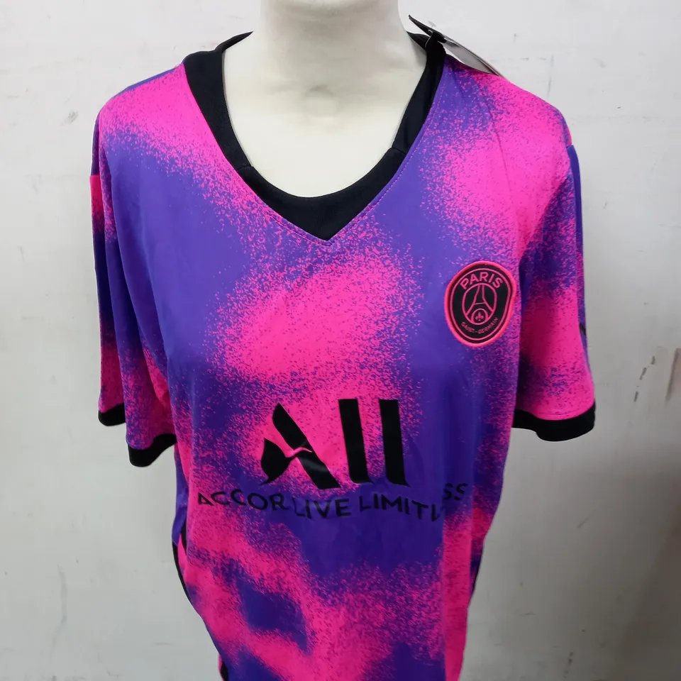 PSG PERSONALISED FOOTBALL SHIRT - NEYMAR JR - L