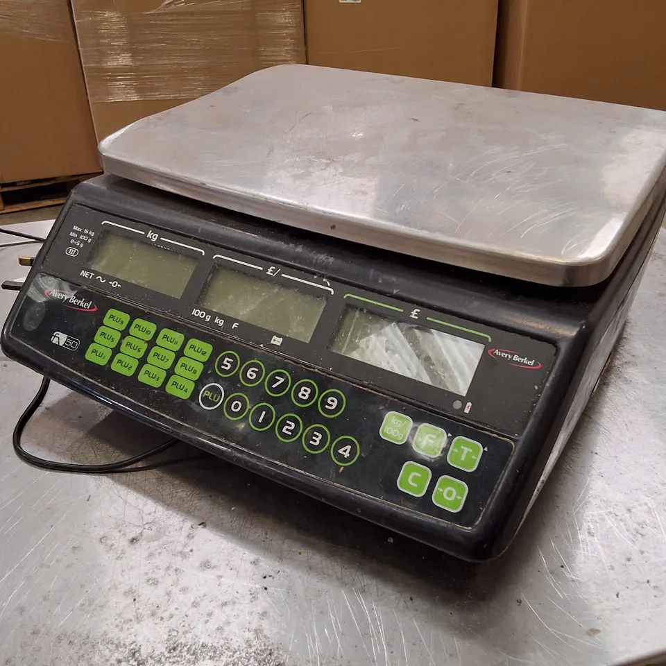AVERY BERKEL FX50 COUNTER SCALES
