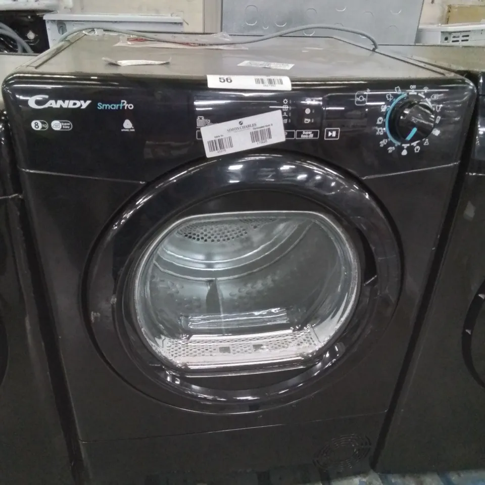 CANDY BLACK CONDENSER TUMBLE DRYER CSOEC8TBGB-80