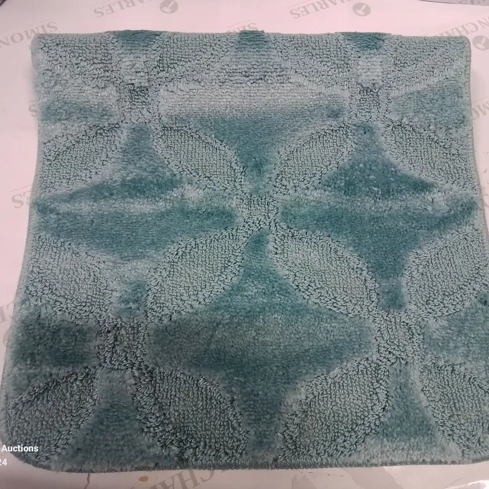 BRAND NEW PACO HOME 880 TALLIN 50X80CM TURQUOISE BATH MAT