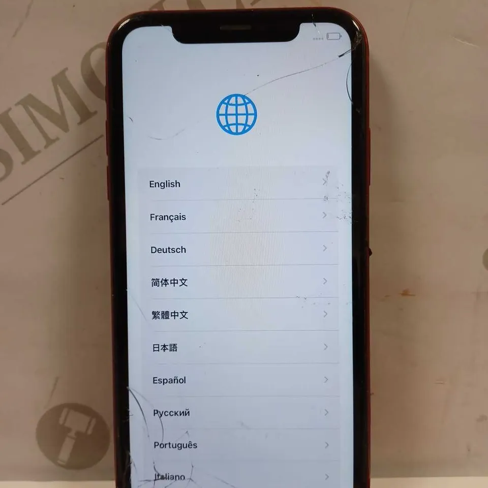 BOXED APPLE IPHONE XR 128GB - RED