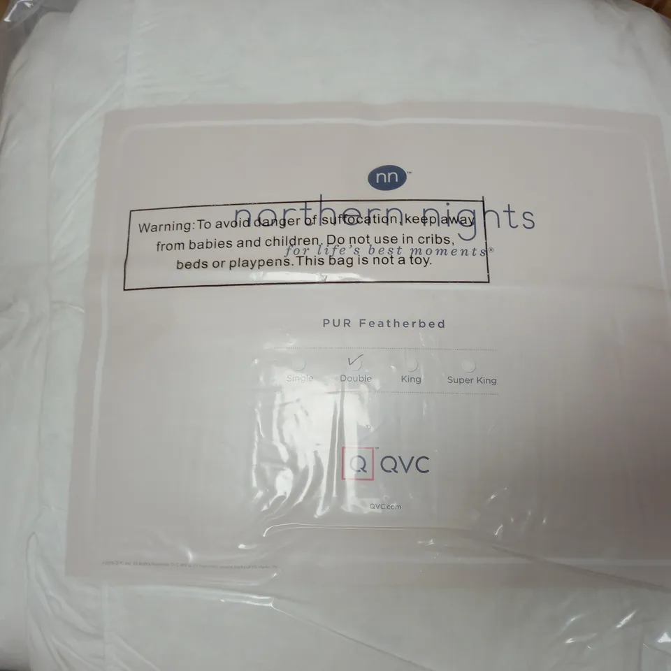 PUR FEATHER BY NORTHERN NIGHTS EXTRA DEEP FEATHERBED 