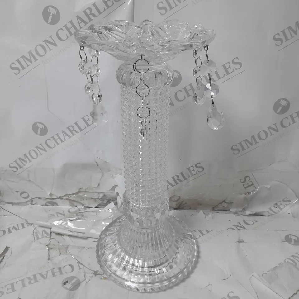 BOXED JULIAN MACDONALD PRE LIT GLASS LIGHT