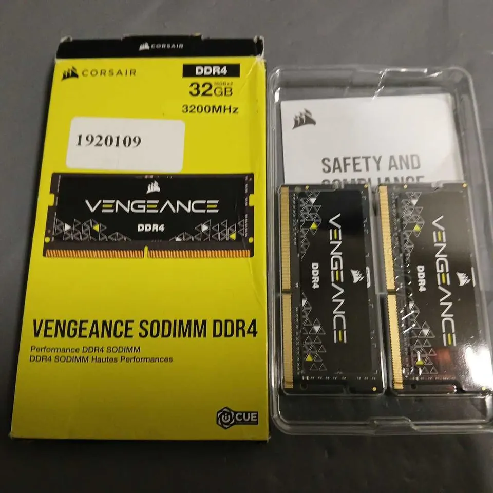 CORSAIR VENGEANCE 32GB 16GBX2 SODIUM DDR4 3200MHZ RAM - CMSX32GX4M2A3200C22