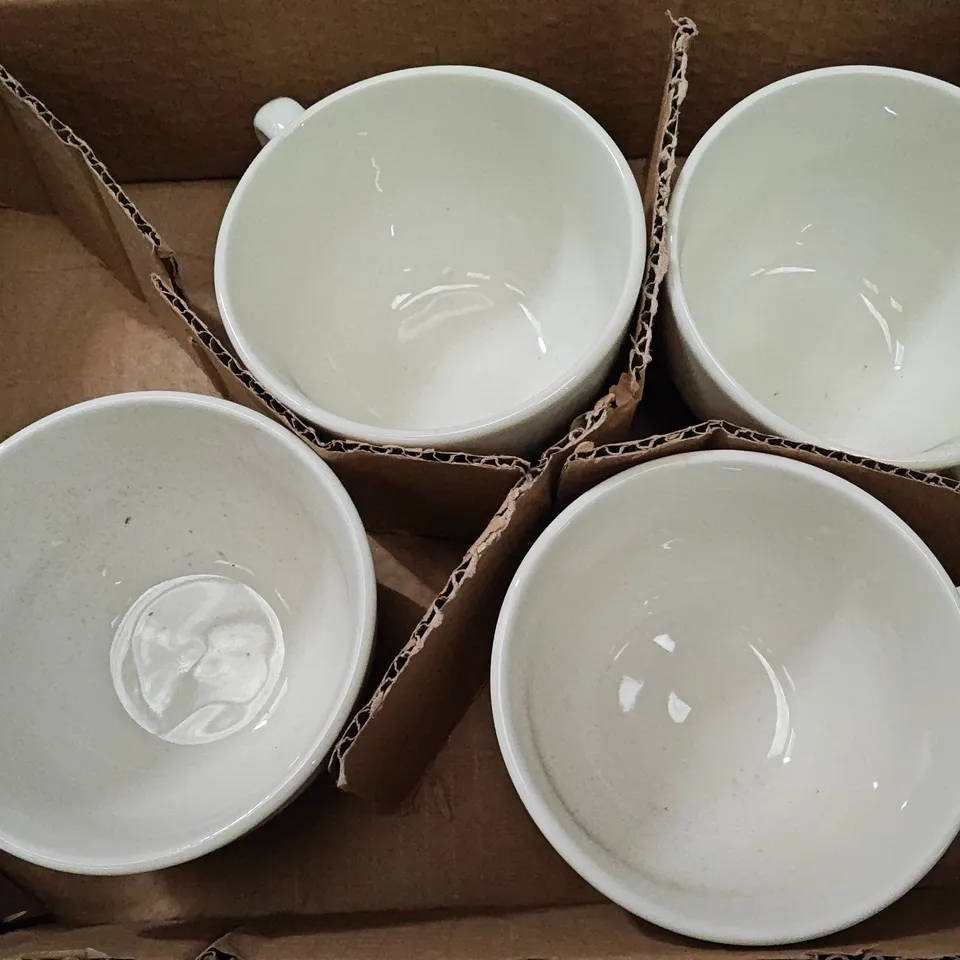 PURE WHITE UTOPIA SET OF 4 MUGS