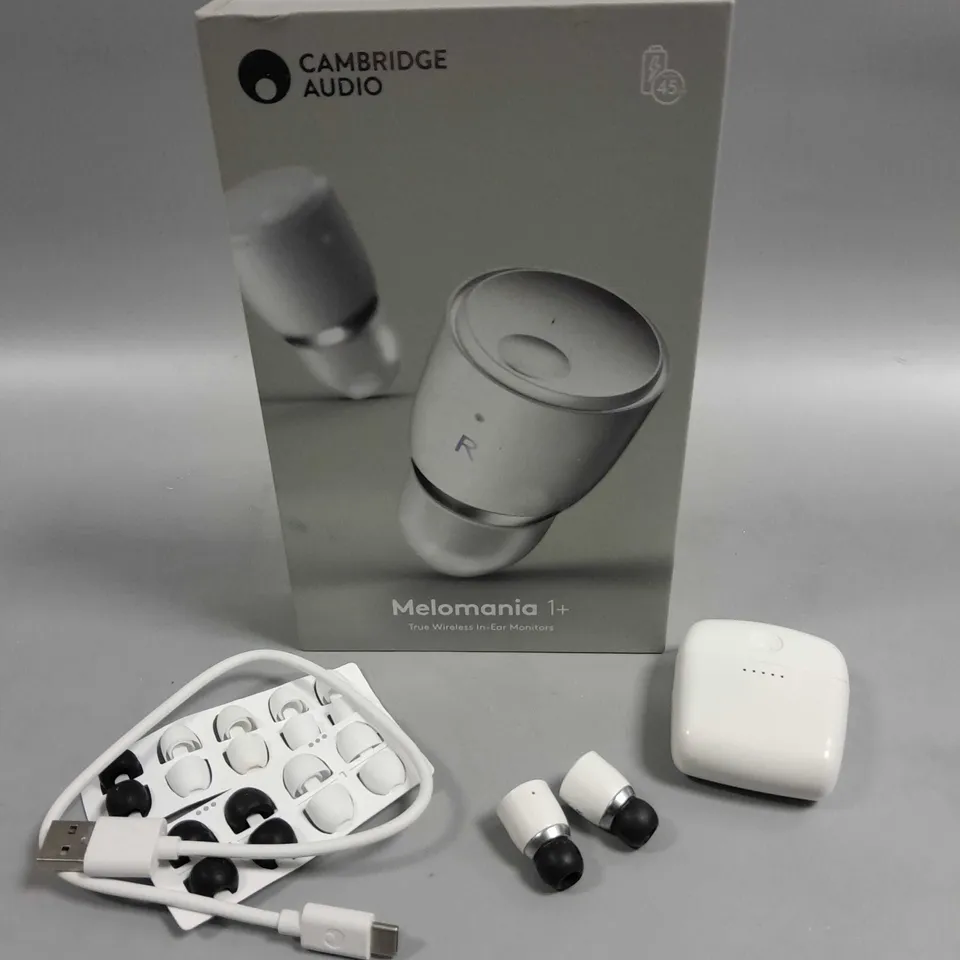 BOXED CAMBRIDGE AUDIO MELOMANIA 1+ TRUE WIRELESS HEADPHONES