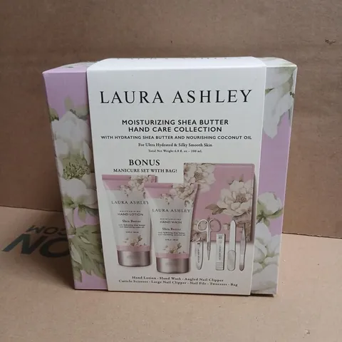 LAURA ASHLEY MOISTURISING SHEA BUTTER HAND CARE COLLECTION BOXED SET